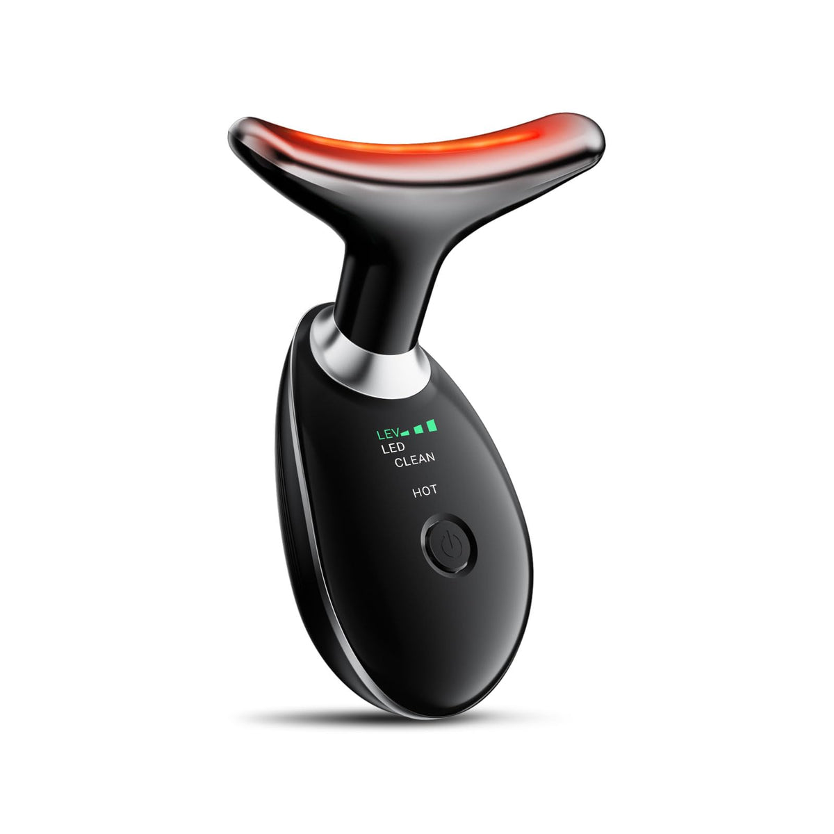 Neck Face Massager, Face Sculpting Tool, 3 Modes and Vibration for Facial Massager for Double - Chin Wrinkle,Daily Home Use, White