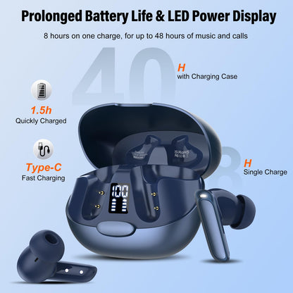 Translator Earbuds, Real Time AI Language Translation Earbuds