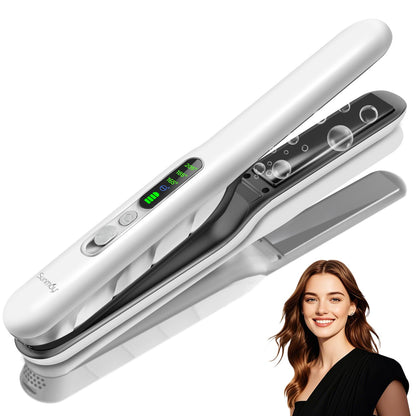 Cordless Hair Straightener, USB-C Rechargeable Travel Flat Iron