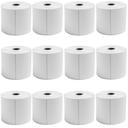 4x6 Thermal Shipping Labels, 500 Fanfold Perforated Labels
