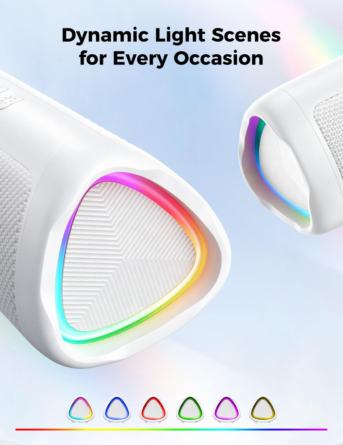 Portable Bluetooth Speaker 20W, IPX5 Waterproof, 24H Playtime