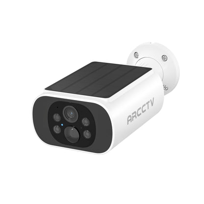 Solar Security Camera Outdoor Wireless, Built-in Solar Panel