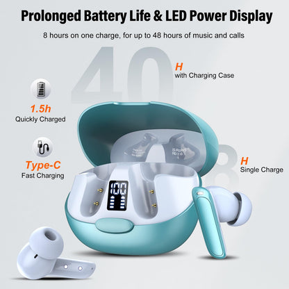 Translator Earbuds, Real Time AI Language Translation Earbuds