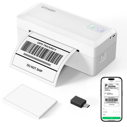 Thermal Label Printer 4x6, Portable Shipping Label Printer