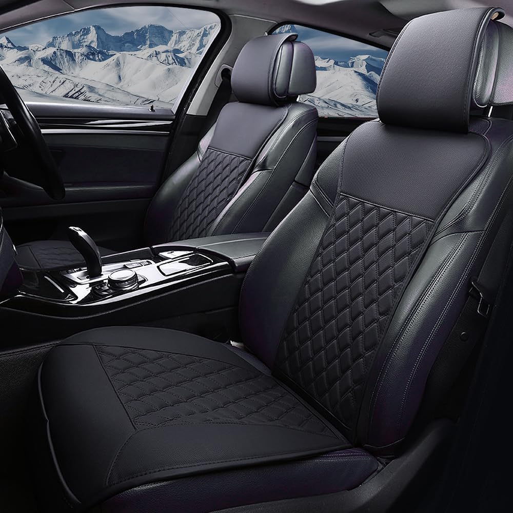 Universal Seat Cushion, Comfortable Soft Breathable Seat Cover with Full Back Support in Winter