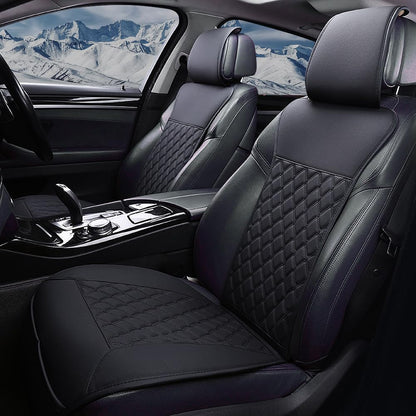 Universal Seat Cushion, Comfortable Soft Breathable Seat Cover with Full Back Support in Winter