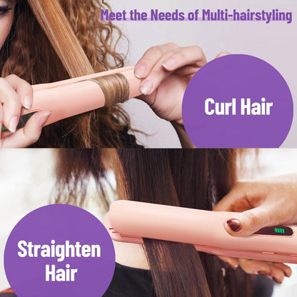 Cordless Hair Straightener, USB-C Rechargeable Travel Flat Iron