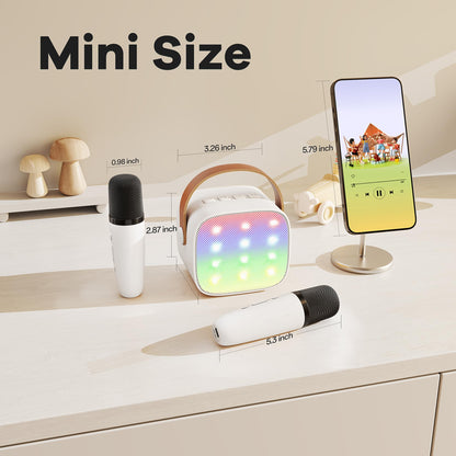 YLL Karaoke Machine for Kids, Birthday Gifts for Girls 3 4 5 6 7+Years Old