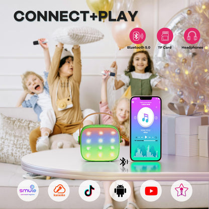 YLL Karaoke Machine for Kids, Birthday Gifts for Girls 3 4 5 6 7+Years Old