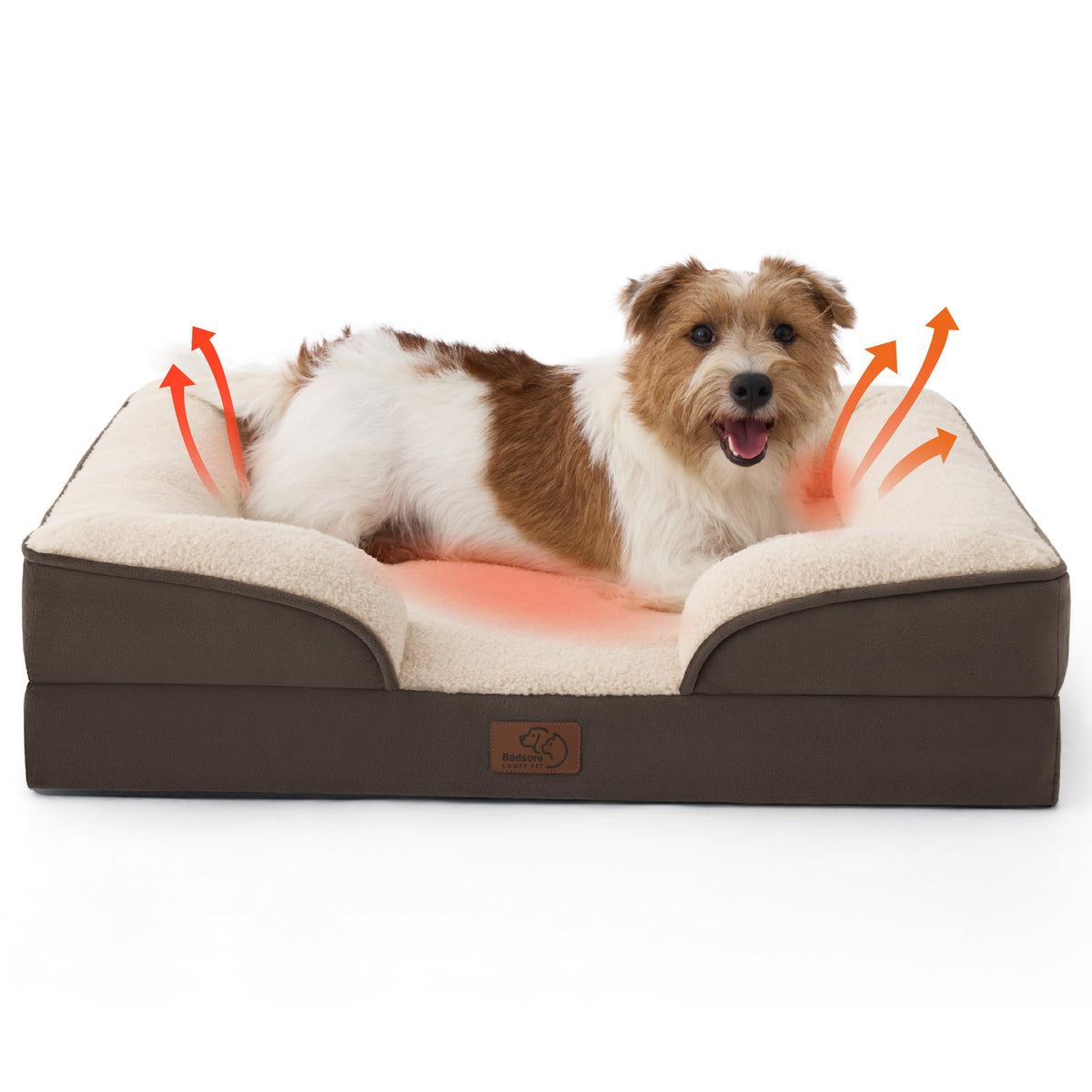 Bedsure Orthopedic Dog Beds Large Sized Dog Washable Original Design