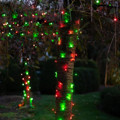 Multicolor Christmas String Lights 164ft, 2000 LED, 8 Modes, Waterproof