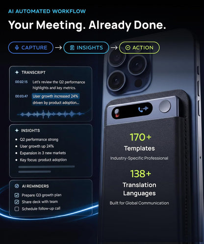 AI Voice Recorder & Note Taker with Transcription