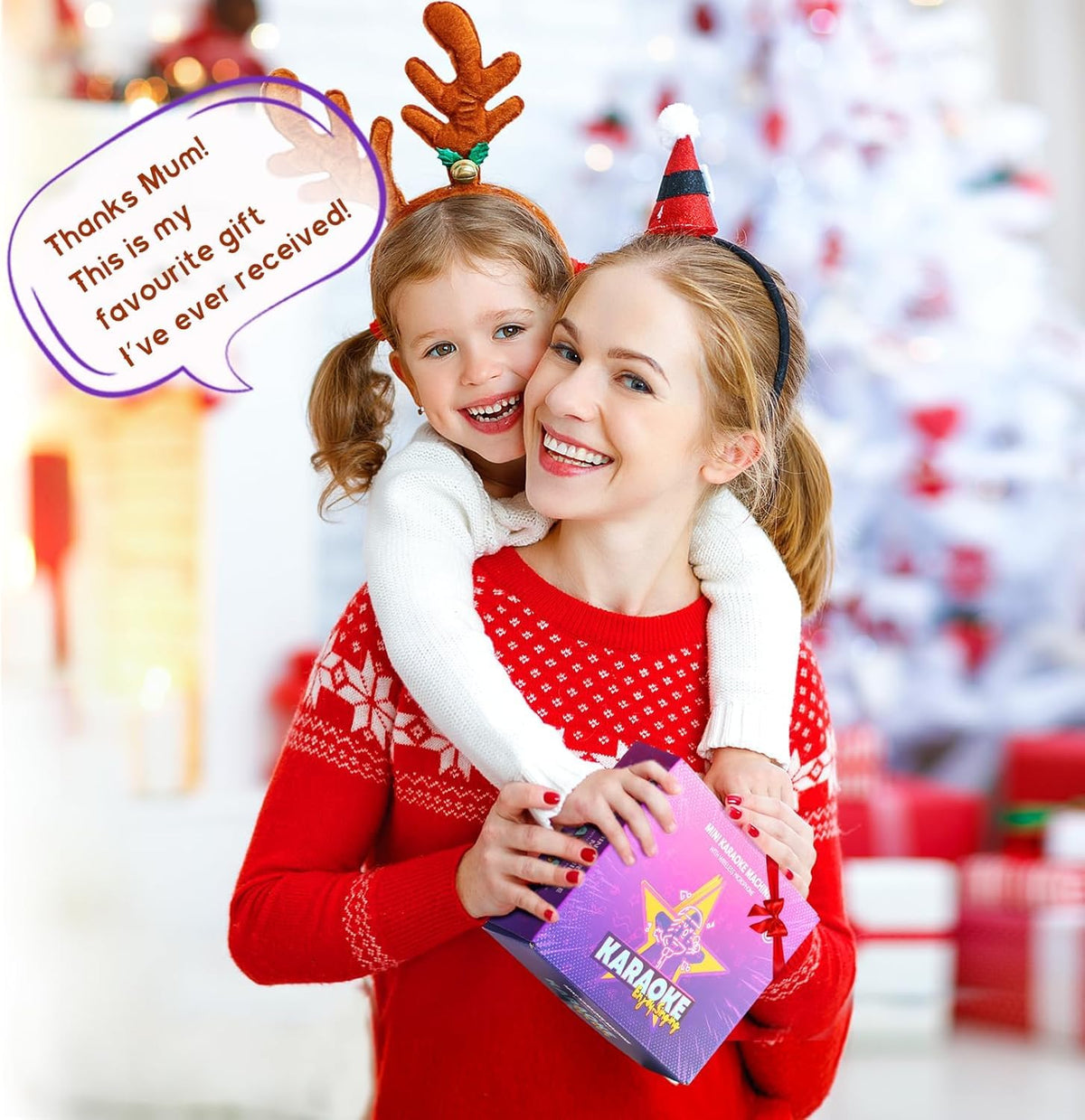 YLL Karaoke Machine for Kids, Birthday Gifts for Girls 3 4 5 6 7+Years Old