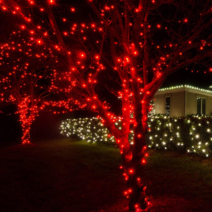 Multicolor Christmas String Lights 164ft, 2000 LED, 8 Modes, Waterproof