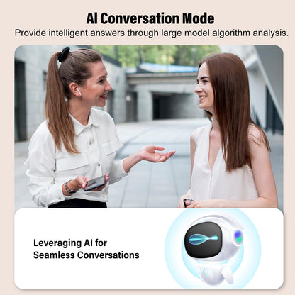 Translator Earbuds, Real Time AI Language Translation Earbuds