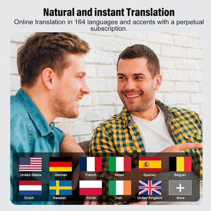 Translator Earbuds, Real Time AI Language Translation Earbuds