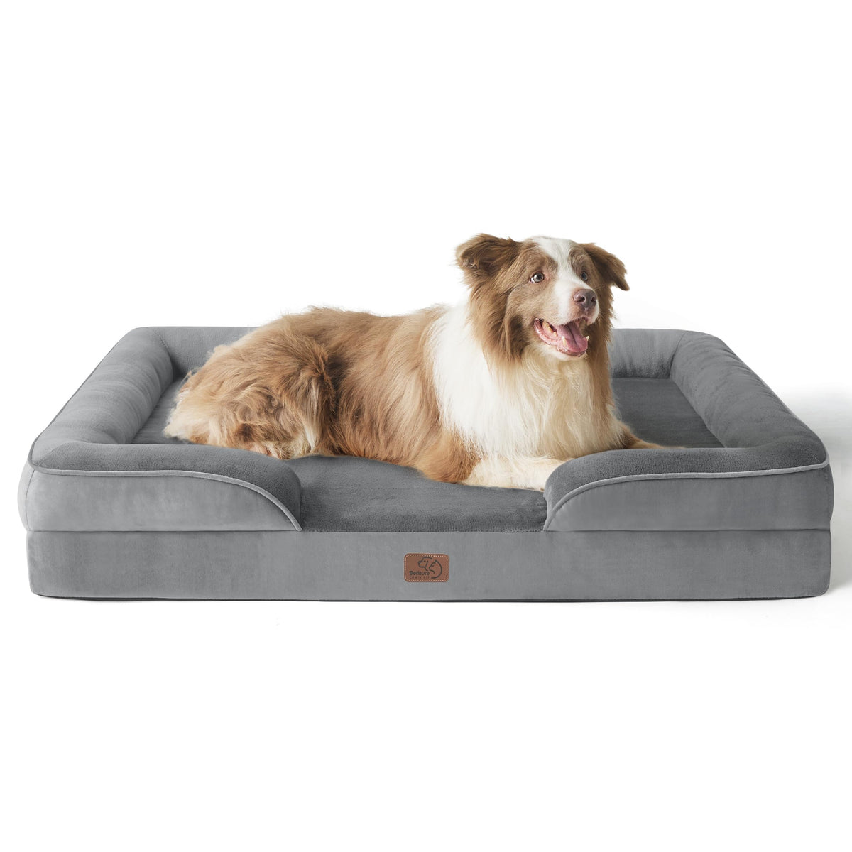Orthopedic Dog Bed for Large Dogs, Washable Cover