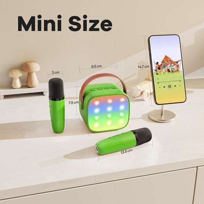 YLL Karaoke Machine for Kids, Birthday Gifts for Girls 3 4 5 6 7+Years Old
