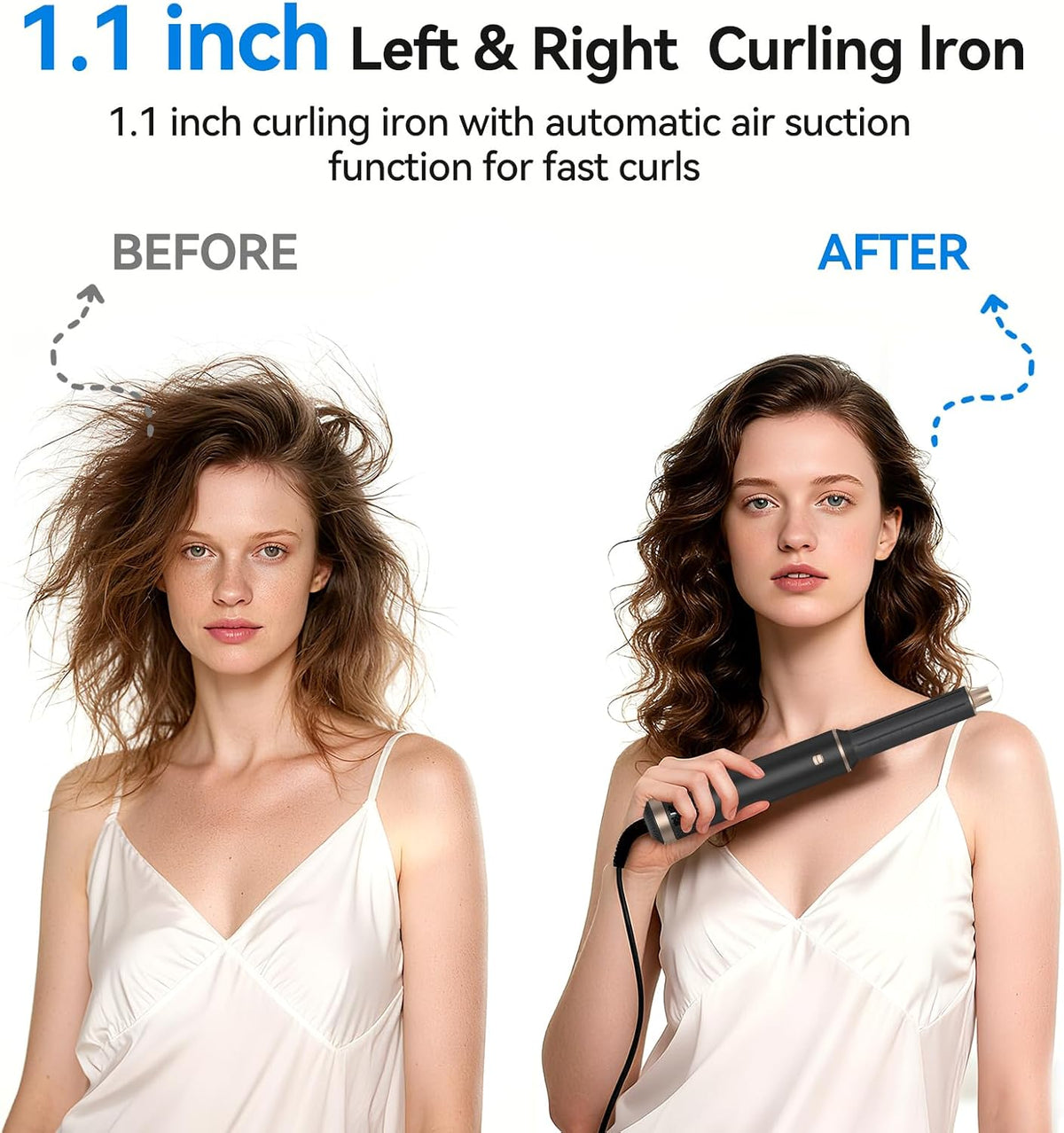 Blow Dryer Brush 5 in 1: Ionic Hot Air Styler Hair Dryer Brush Blow Dryer Set for Curling Volumizing Straightening Styling