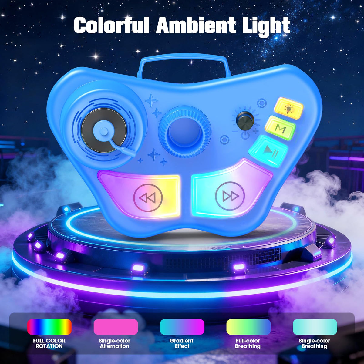 Kids Stand Karaoke Machine Toys for 3 4 5 6 7 8 Year Old Girls Gift, Kid Rechargeable Microphone Toddler Christmas Birthday Gift Singing Toy for Girl Ages 3-5 4-6, Bluetooth Speaker with 2 Mics