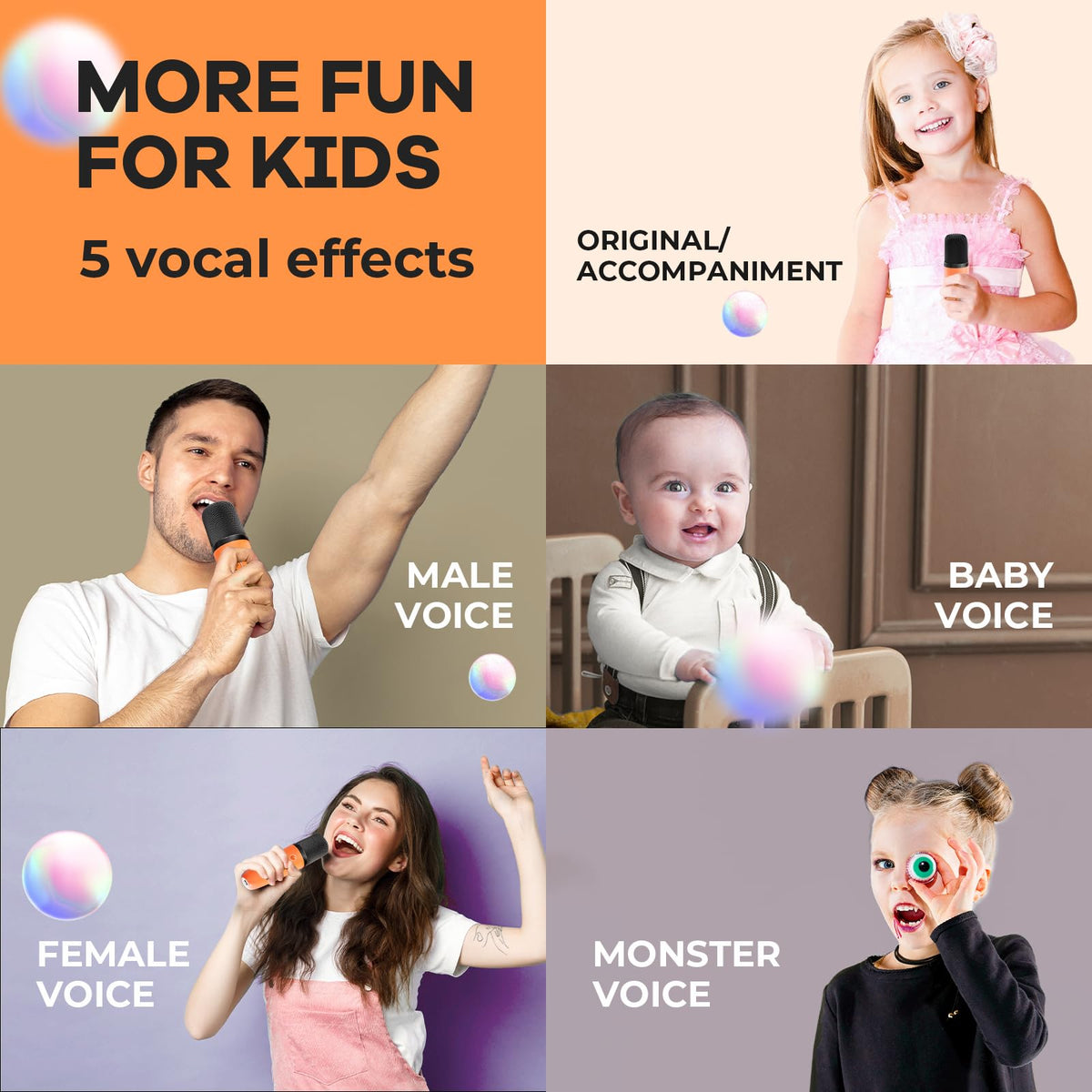 YLL Karaoke Machine for Kids, Birthday Gifts for Girls 3 4 5 6 7+Years Old