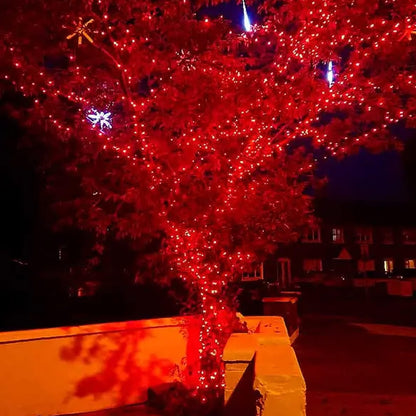 Multicolor Christmas String Lights 164ft, 2000 LED, 8 Modes, Waterproof