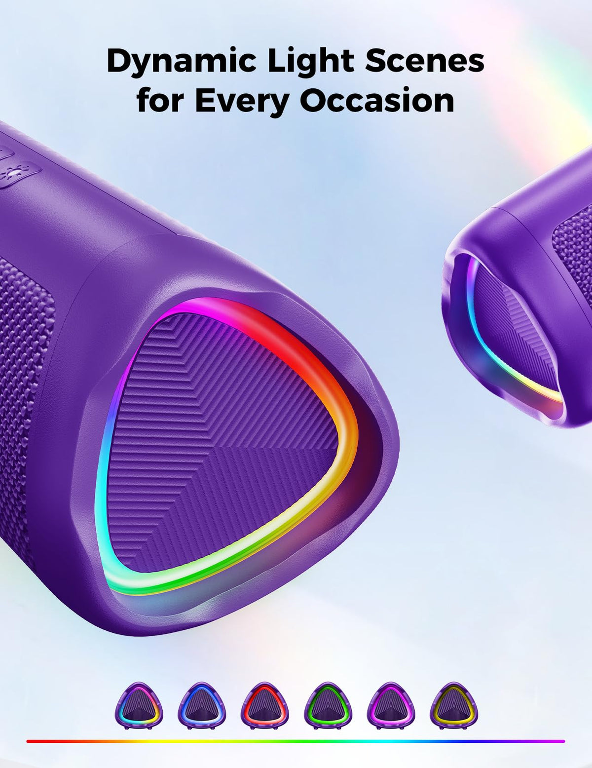 Portable Bluetooth Speaker 20W, IPX5 Waterproof, 24H Playtime