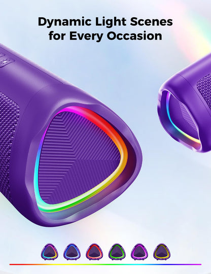 Portable Bluetooth Speaker 20W, IPX5 Waterproof, 24H Playtime