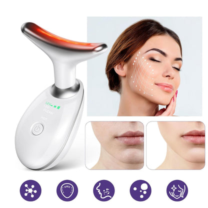 Face Massager for Neck & Face, 3 Modes Face Sculpting Tool