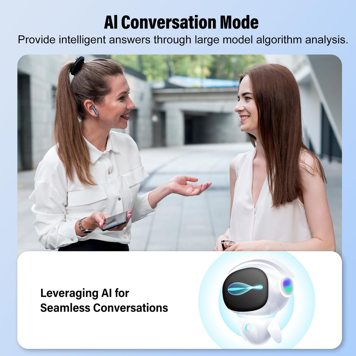 Translator Earbuds, Real Time AI Language Translation Earbuds
