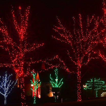 Multicolor Christmas String Lights 164ft, 2000 LED, 8 Modes, Waterproof