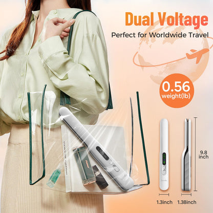 Cordless Hair Straightener, USB-C Rechargeable Travel Flat Iron