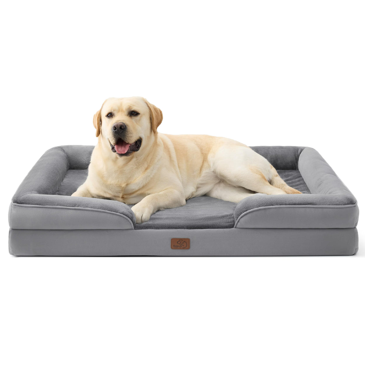 Orthopedic Dog Bed for Large Dogs, Washable Cover