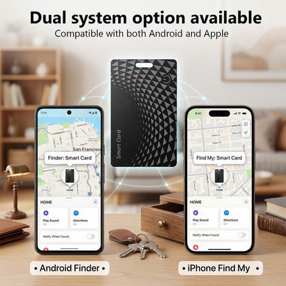Wallet Tracker Card 2 Pack, Bluetooth Item Finder for iOS & Android