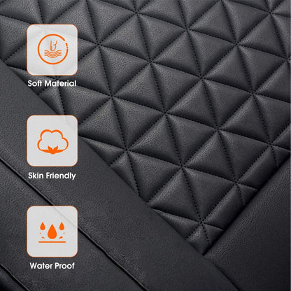 Universal Seat Cushion, Comfortable Soft Breathable Seat Cover with Full Back Support in Winter