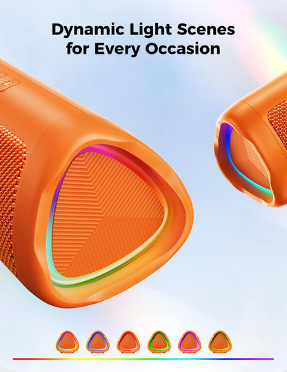 Portable Bluetooth Speaker 20W, IPX5 Waterproof, 24H Playtime