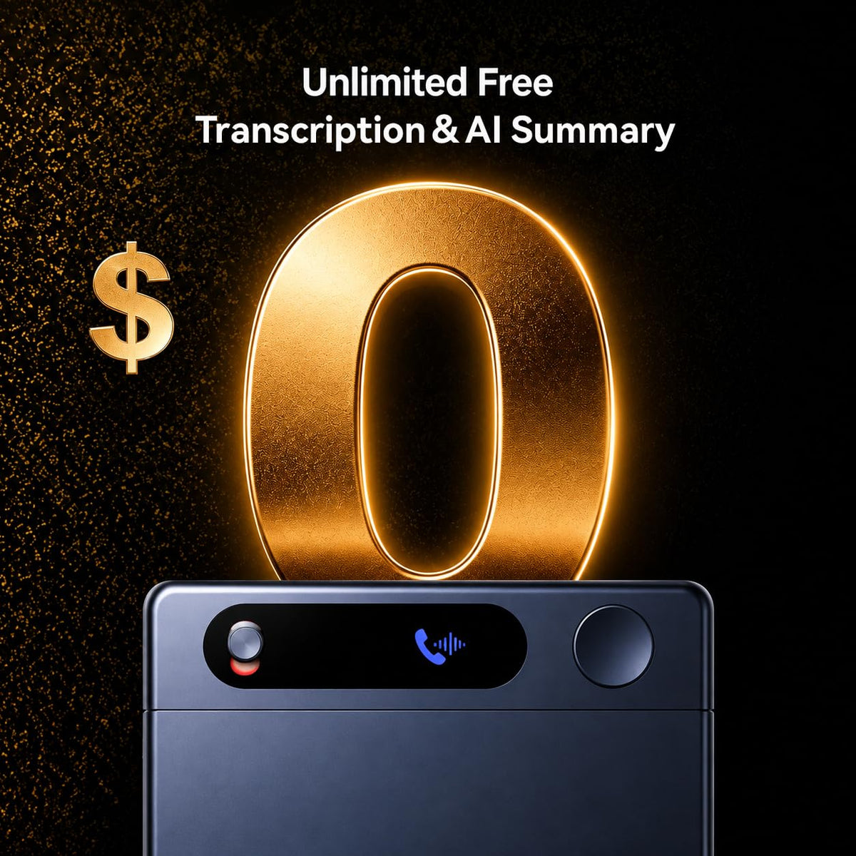 AI Voice Recorder, AI Note Taker, Unlimited Transcription, Lite
