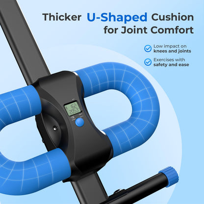 OWLSKY Ab Machine, Adjustable Ab Trainer Machine for Abs Workout at Home Gym, Foldable, Knee Protection, LCD Monitor, Device Holder, 400 LBS,Abdominal Trainer for Stomach Workout