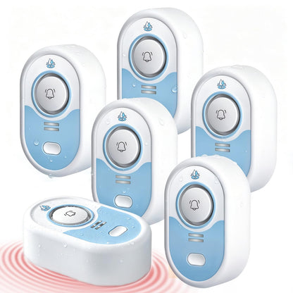 Water Leak Detector with 100dB Alarm, 5-Year Battery, IP66 Waterproof