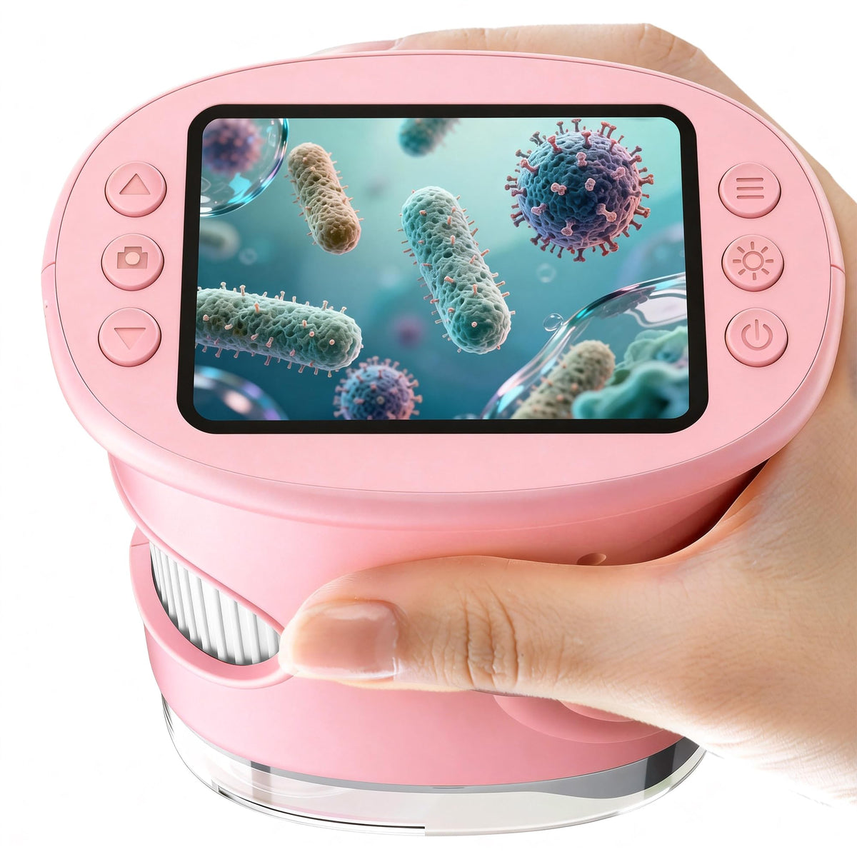 1000X Handheld Digital Microscope for Kids: Pocket Microscope with 2.0" IPS Screen - STEM Toys Birthday Gifts for Girls Boys Child - Portable Edu Science Kits Toddler Age 3-6 6-12