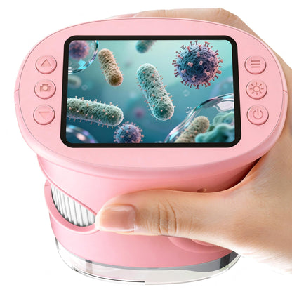 1000X Handheld Digital Microscope for Kids: Pocket Microscope with 2.0" IPS Screen - STEM Toys Birthday Gifts for Girls Boys Child - Portable Edu Science Kits Toddler Age 3-6 6-12