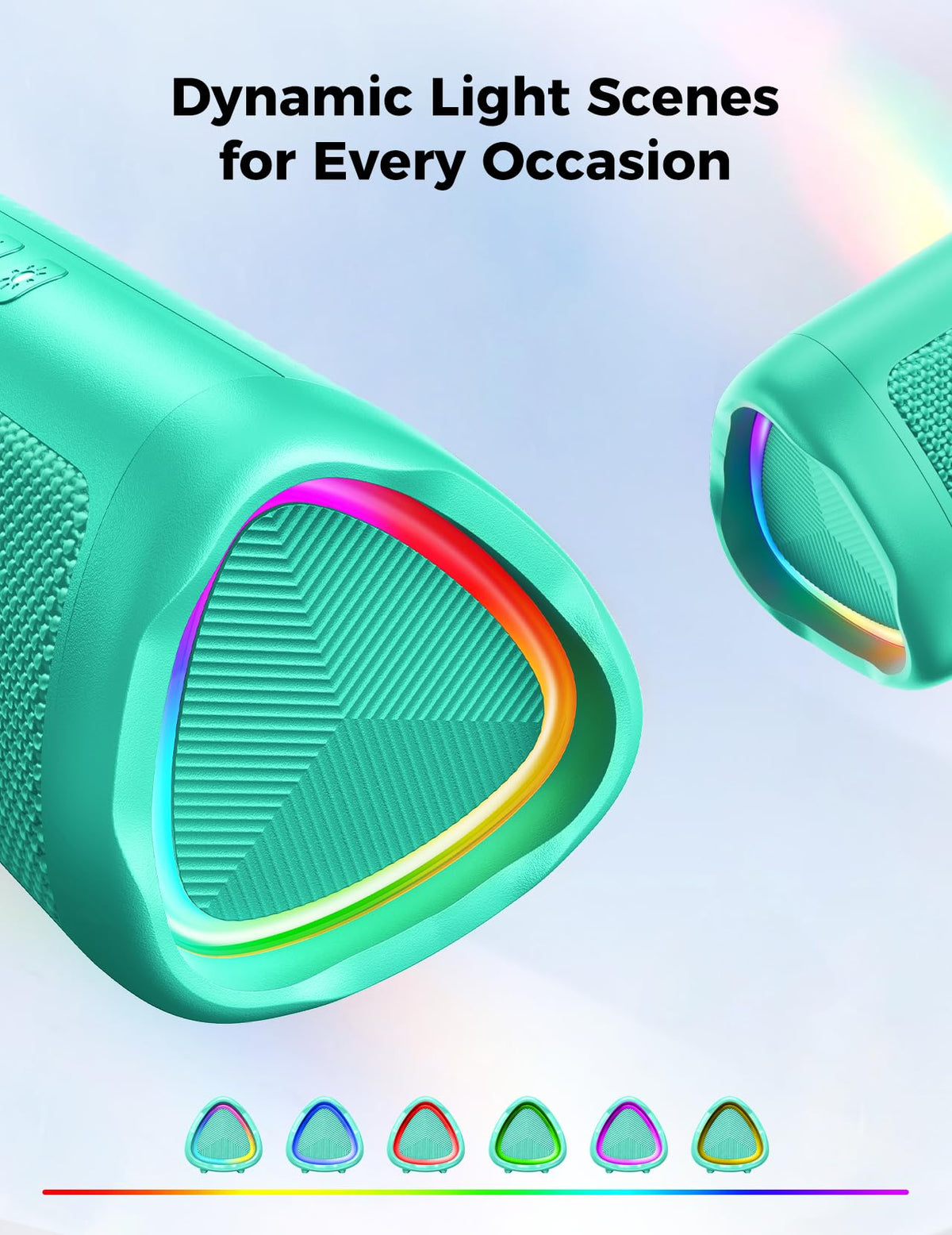 Portable Bluetooth Speaker 20W, IPX5 Waterproof, 24H Playtime