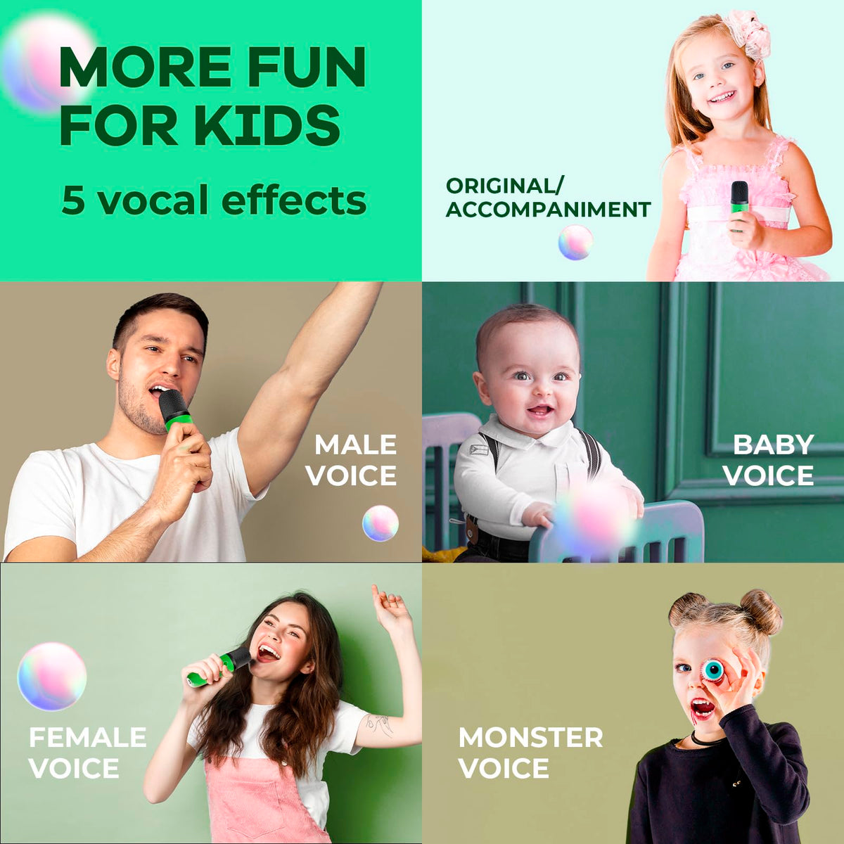 YLL Karaoke Machine for Kids, Birthday Gifts for Girls 3 4 5 6 7+Years Old