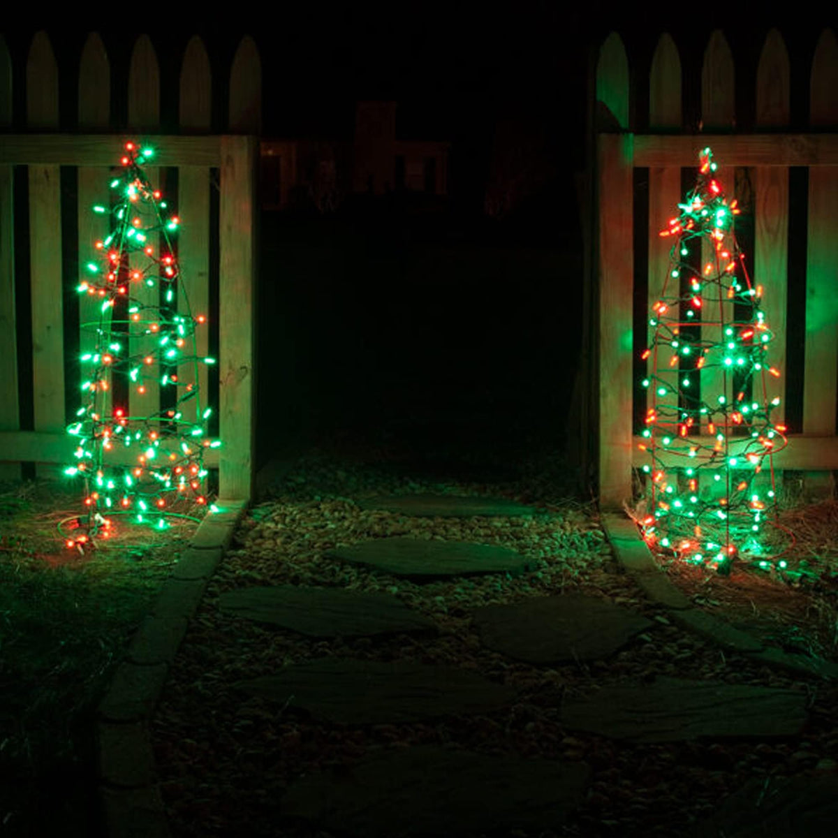 Multicolor Christmas String Lights 164ft, 2000 LED, 8 Modes, Waterproof