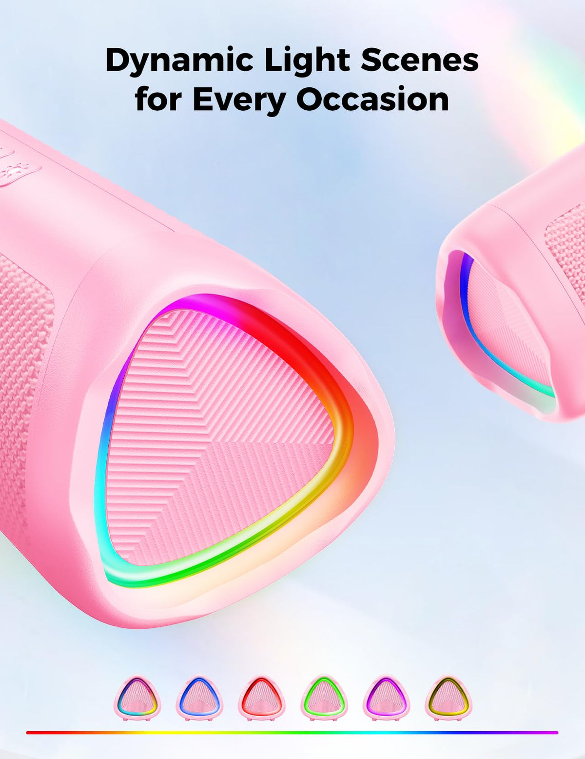 Portable Bluetooth Speaker 20W, IPX5 Waterproof, 24H Playtime
