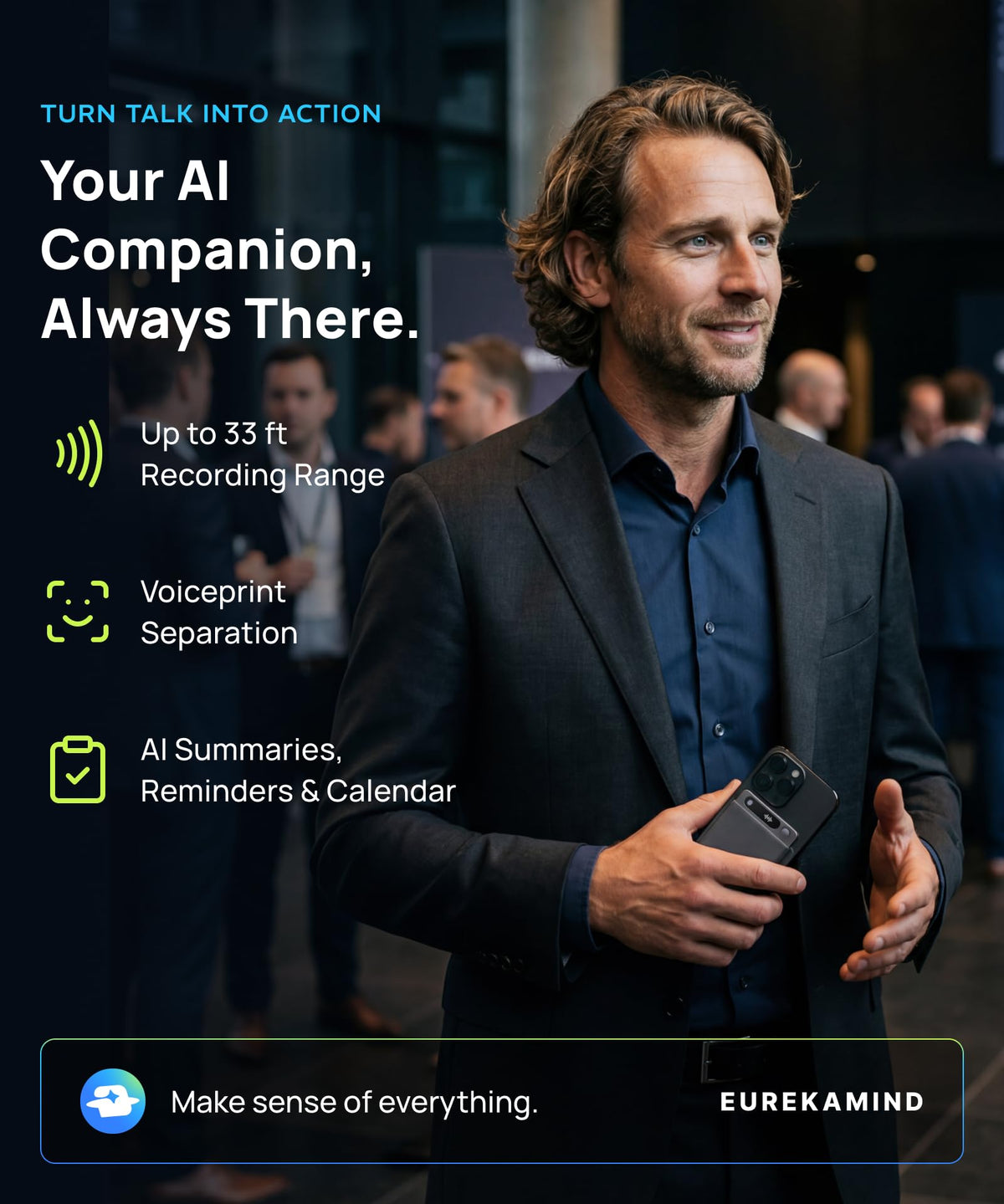 AI Voice Recorder, AI Note Taker, Unlimited Transcription, Lite