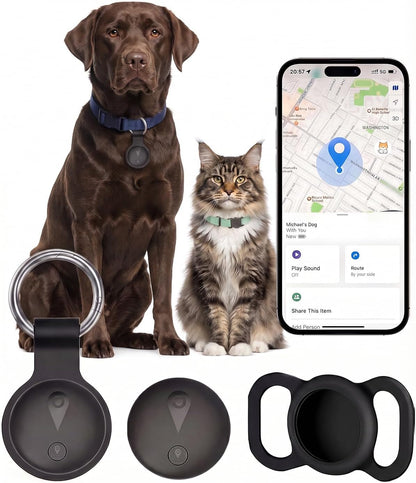 GPS Tracker for Dogs, No Monthly Fee, IP68 Waterproof Pet Tracker