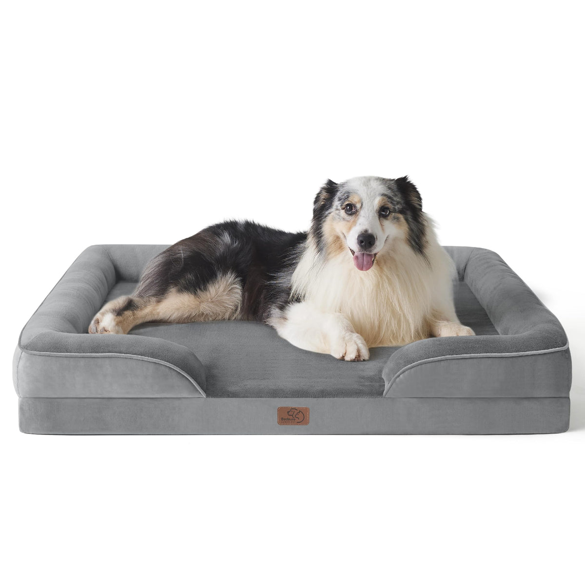 Orthopedic Dog Bed for Large Dogs, Washable Cover