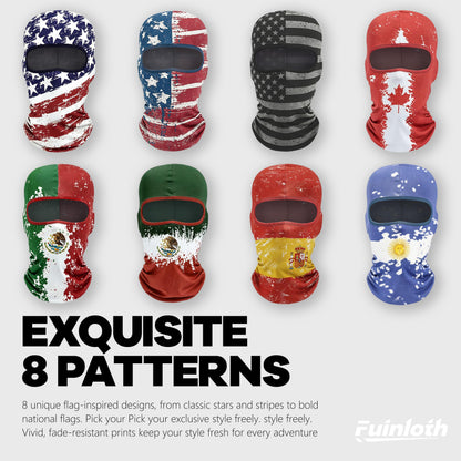 Fuinloth Balaclava Ski Mask, Motorcycle Summer Thin Cooling UV Protection