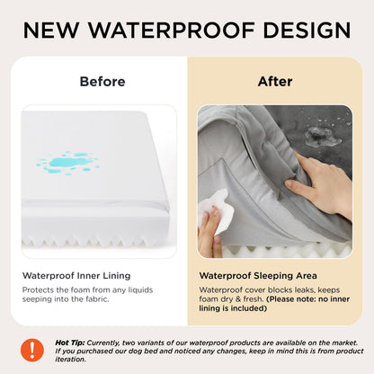 Orthopedic Dog Bed for Large Dogs, Washable Cover